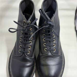 Dr. Martens Vegan 1460 Black Leather Combat Boots